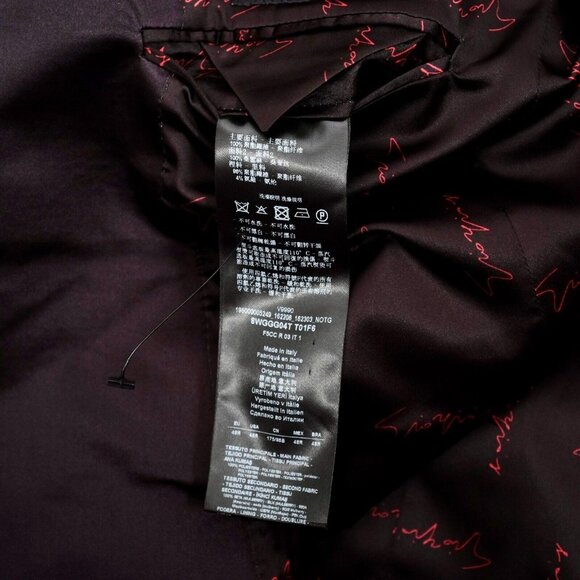 Giorgio Armani Black Label jacket blazer 48/ 38 Exclusive Edition dinner tuxedo - Picture 10 of 11